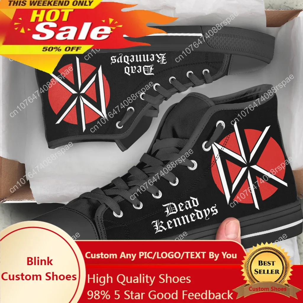 Mens Fashion Trainers - Dead Kennedys Męskie Damskie Wysokiej Jakości