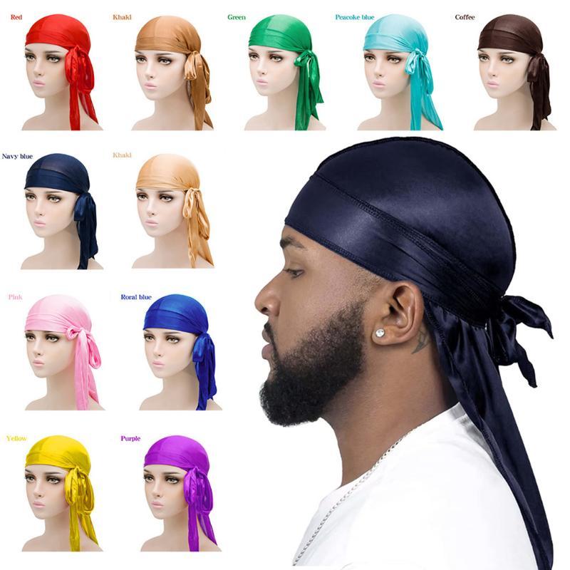 Unisexowy jedwabisty durag z d – Men'S Fashion With Hat recenzja i cena