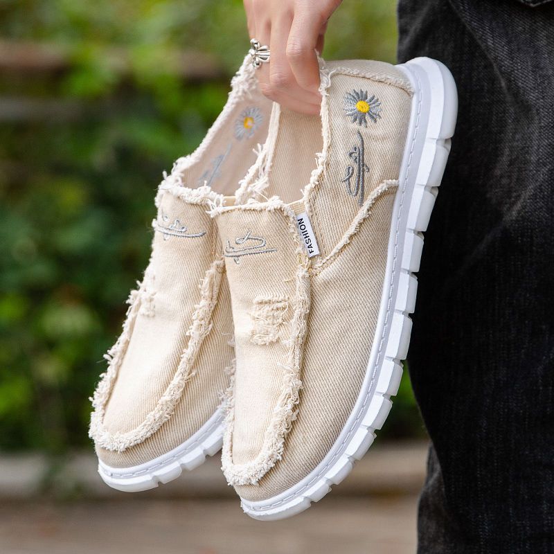 Modny nadruk płócienne buty mę – Mens Fashion Trainers recenzja i cena