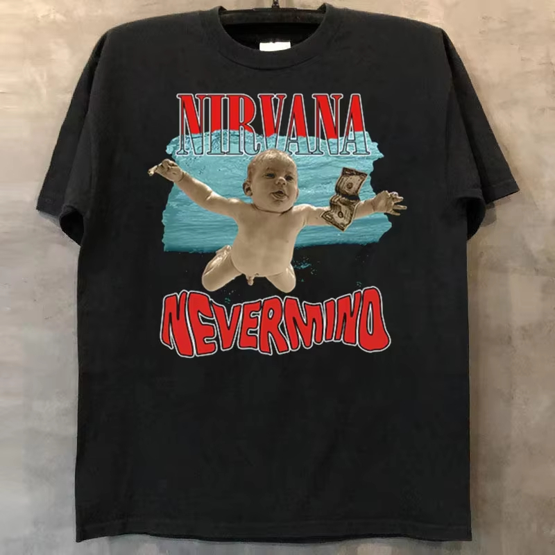 Nirvana Nevermind – zabawny, k – Poster Men Fashion recenzja i cena