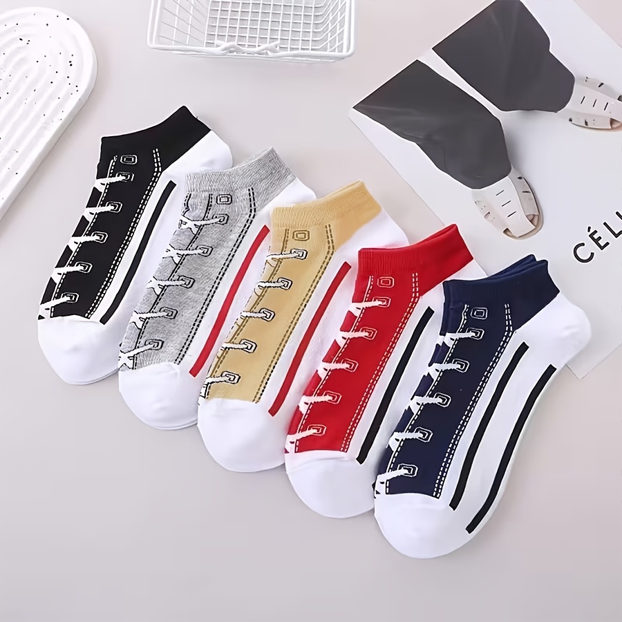 5 Par Męskich Letnich Cienkich – Socks Ankle Men recenzja i cena