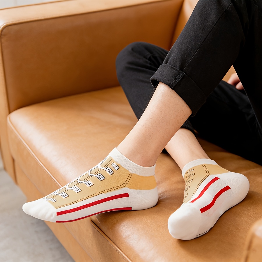 5 Par Męskich Letnich Cienkich – Socks Ankle Men recenzja i cena