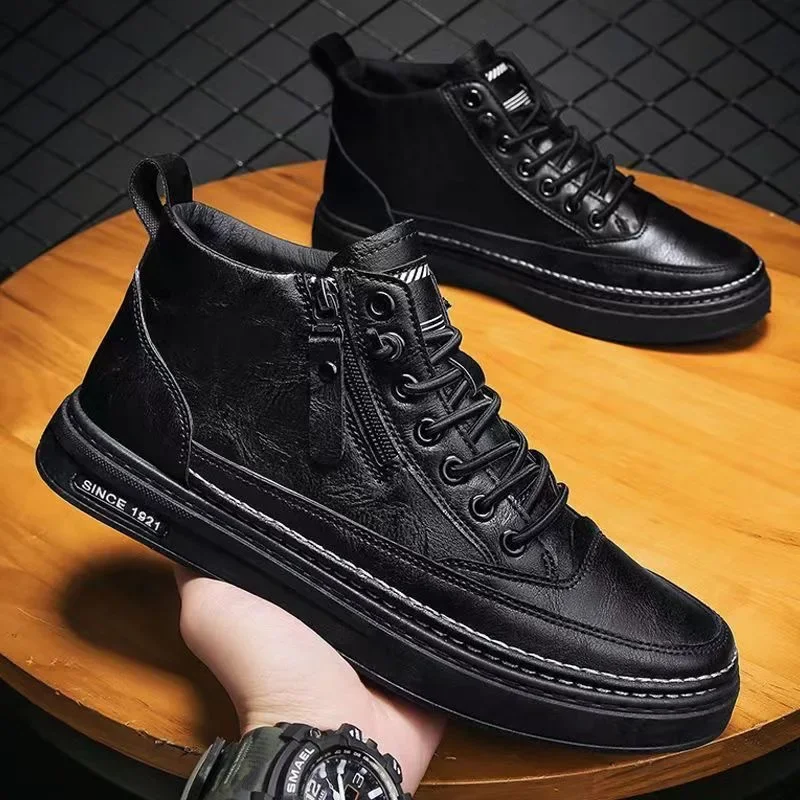 Buty męskie Moda Wysokie tramp – Mens Fashion Trainers recenzja i cena