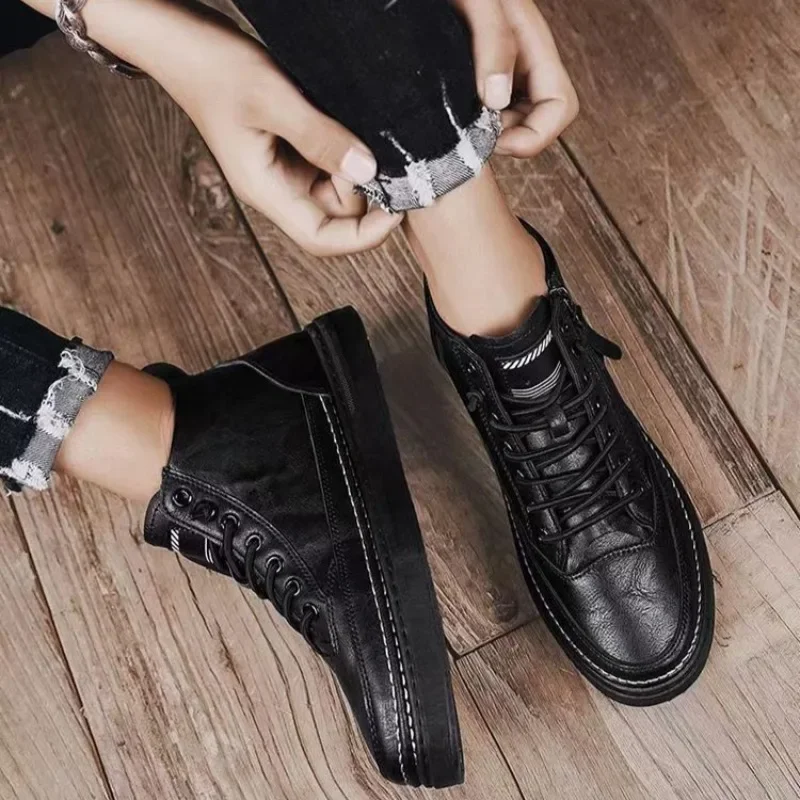 Buty męskie Moda Wysokie tramp – Mens Fashion Trainers recenzja i cena