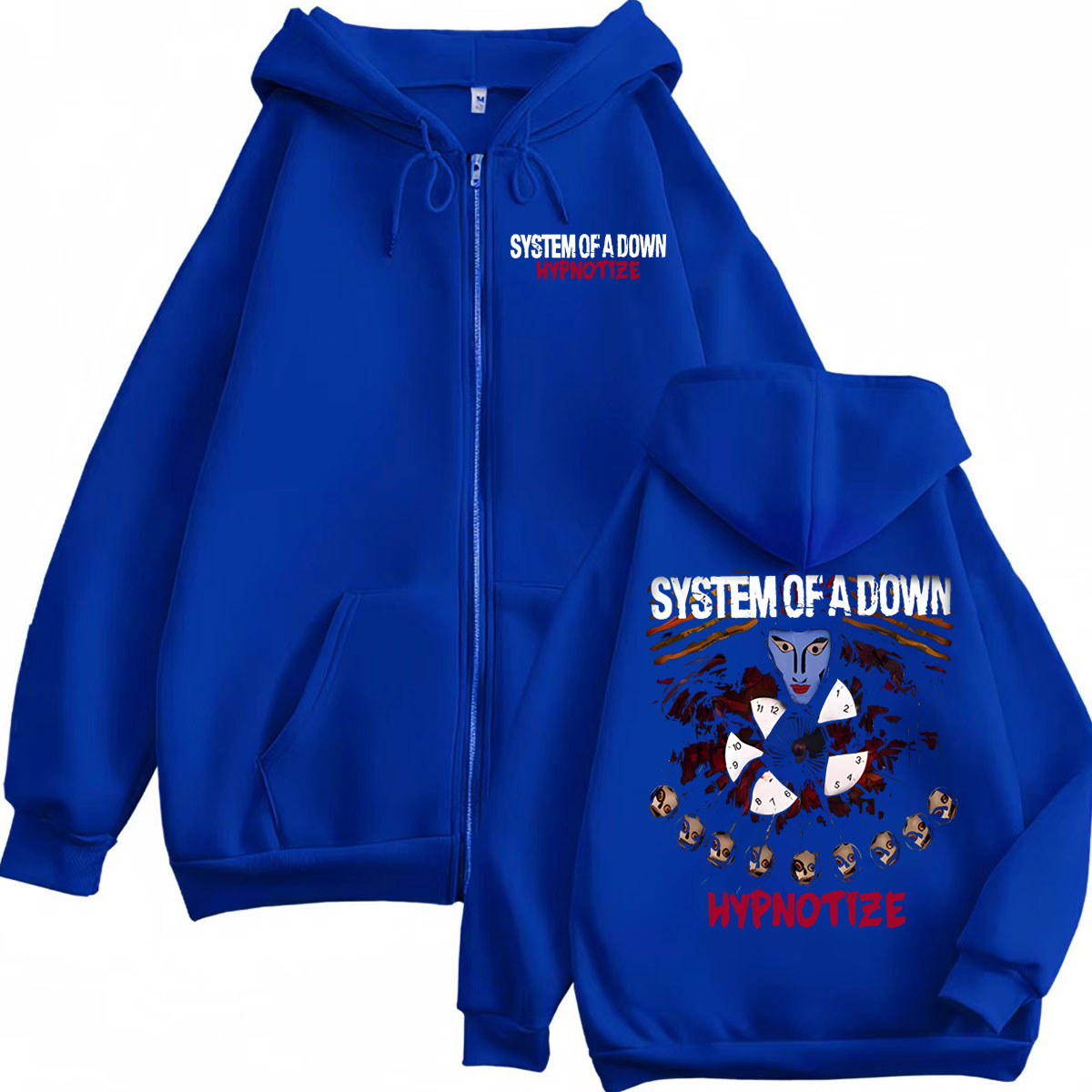 Bluza z kapturem na zamek z gr – Mens Fashion Zip Up Hoodies recenzja i cena