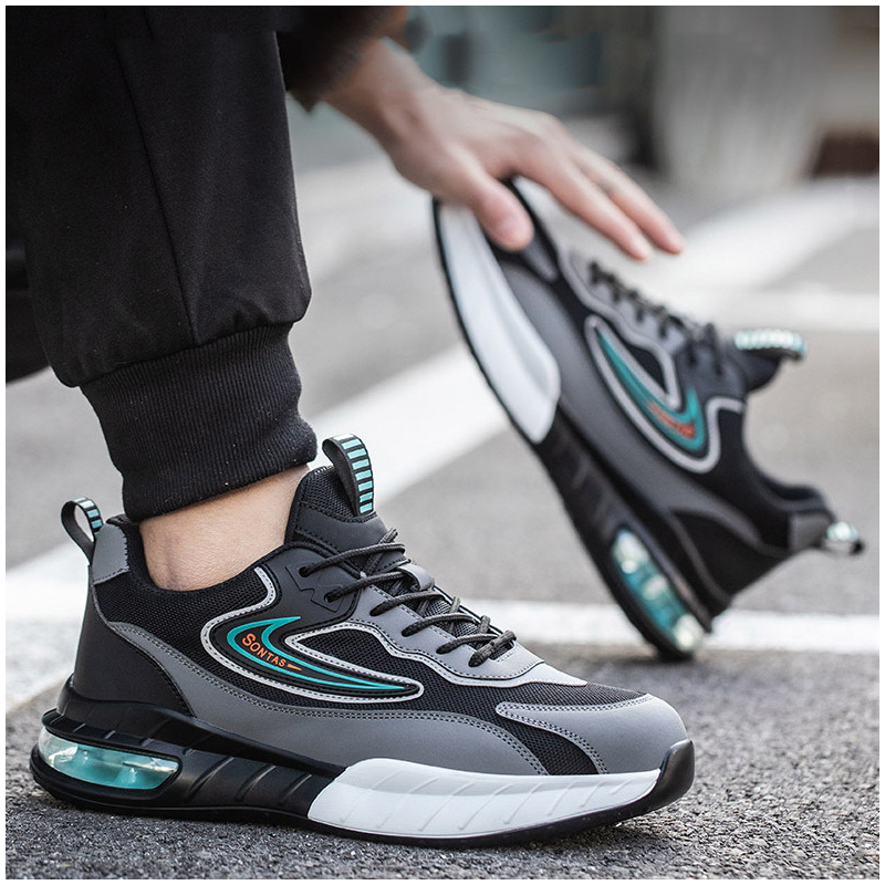 Męskie buty robocze ze stalowy – Mens Fashion Trainers recenzja i cena
