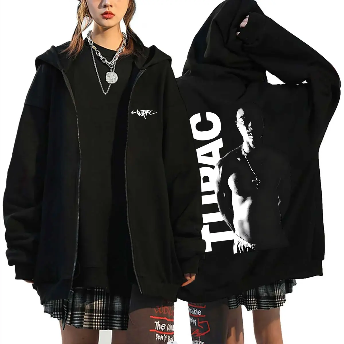 Bluza z kapturem na zamek, wzó – Mens Fashion Zip Up Hoodies recenzja i cena