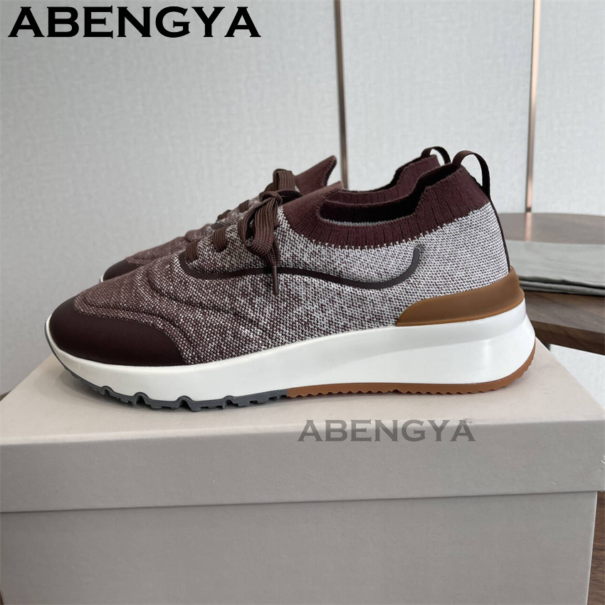 Męskie, wielokolorowe, dzierga – Mens Fashion Trainers recenzja i cena